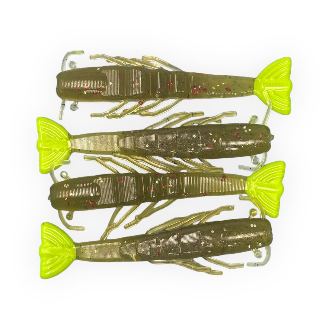 4" Scented Sniper Shrimp Predator Series