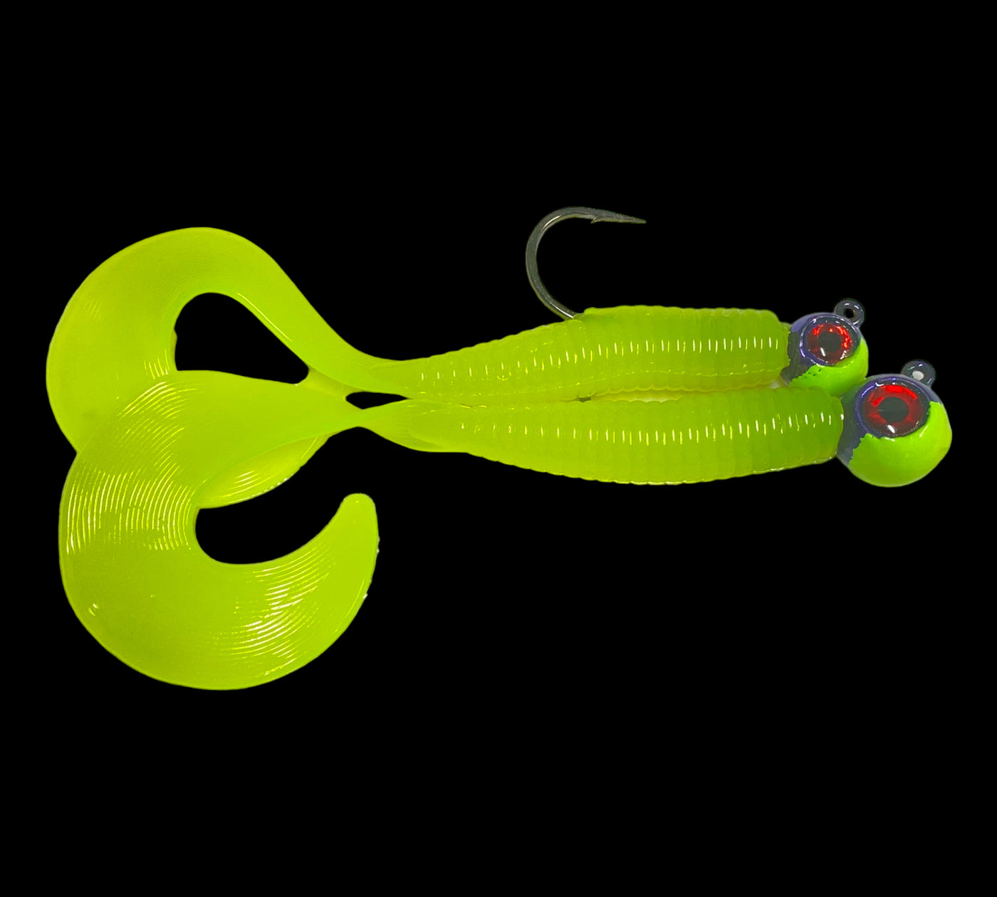1oz/2oz 2X Unrigged Grub Tandem