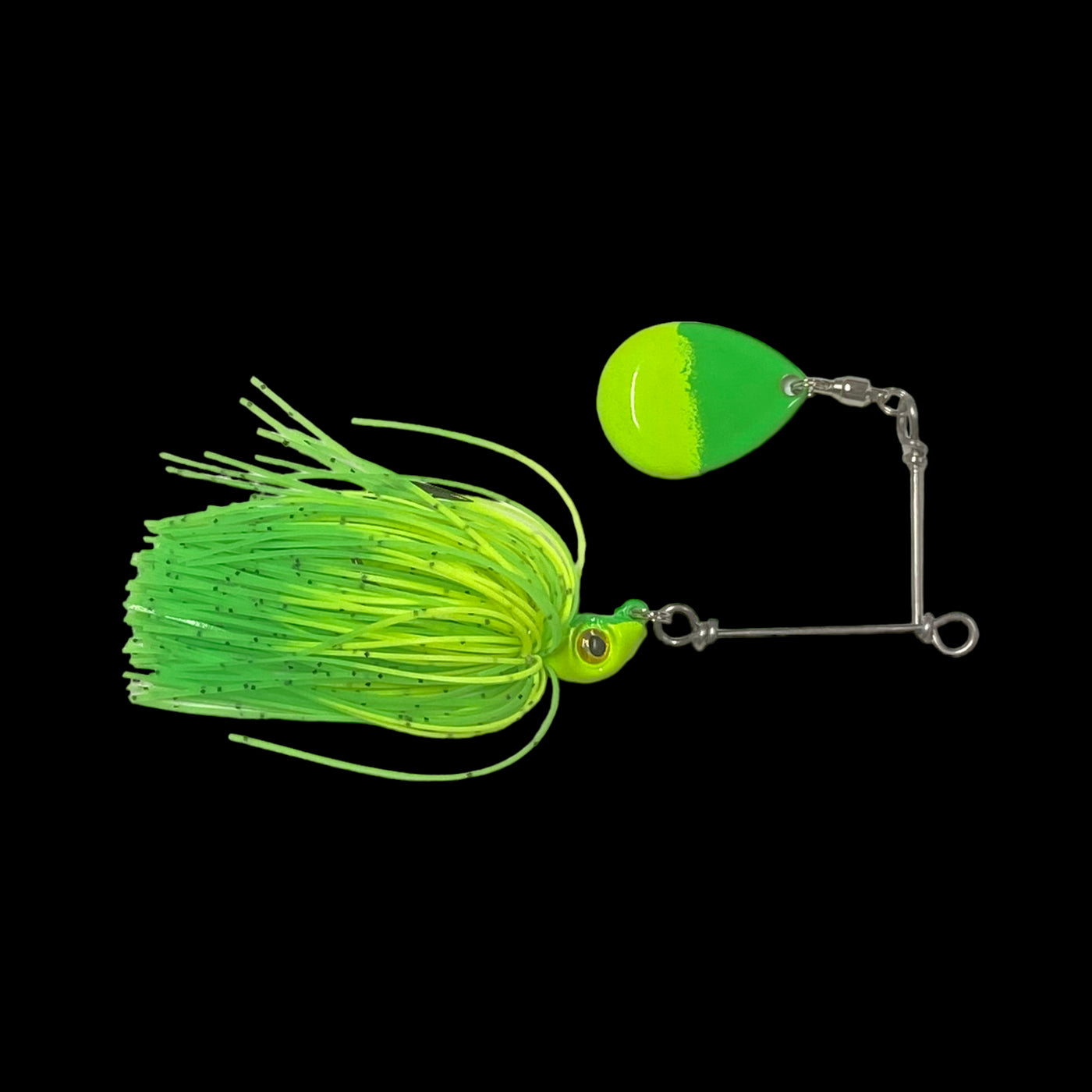 Redfish Mini-Spins w/Wire Tied Skirt