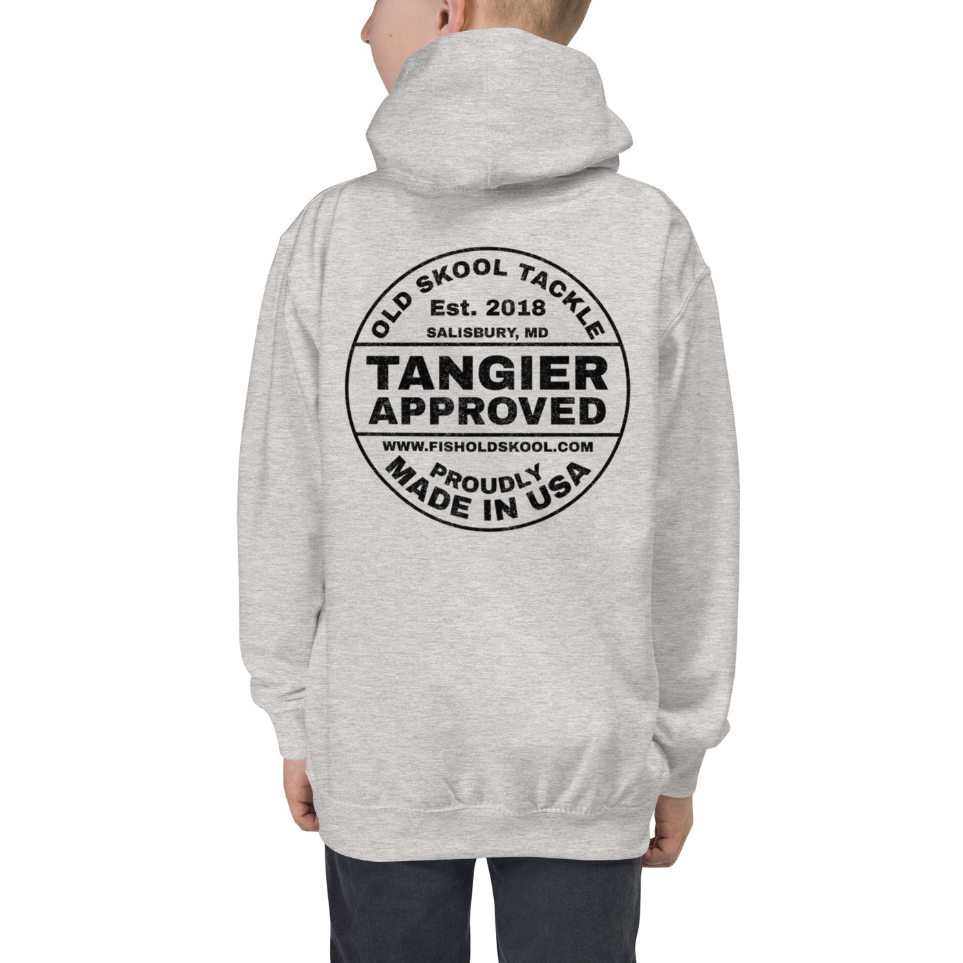 Kids Hoodie - Tangier Approved