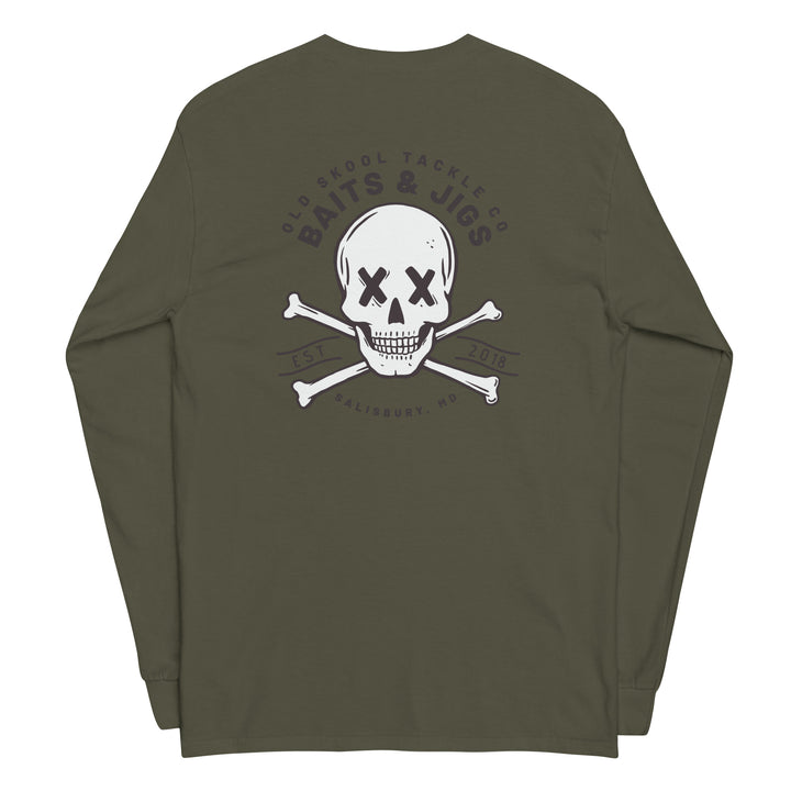 Men’s Long Sleeve Shirt - Skull & Crossbones