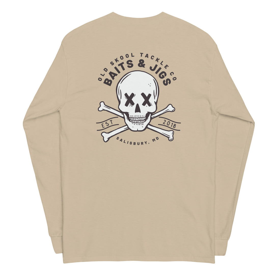 Men’s Long Sleeve Shirt - Skull & Crossbones