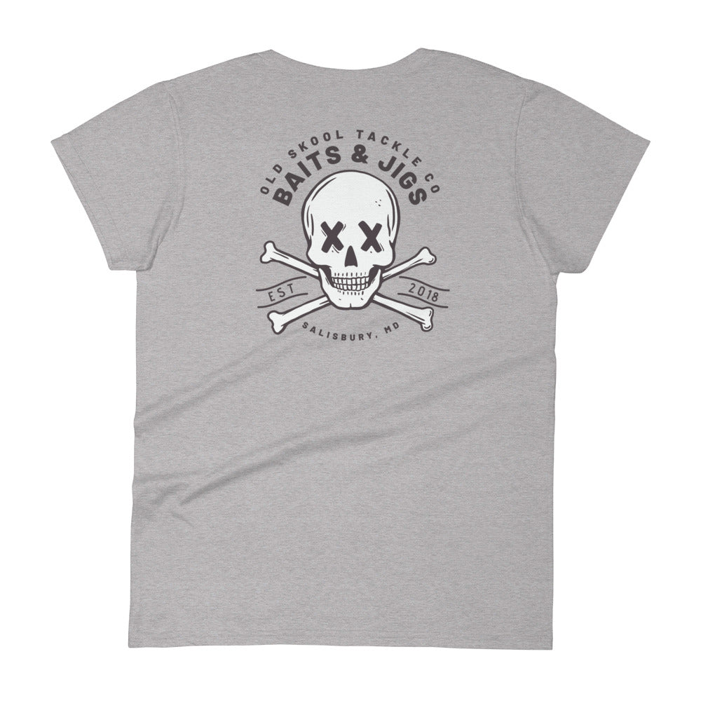 Women's short sleeve t-shirt - Skull & Crossbones