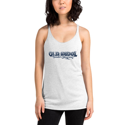 Old Skool Tackle Women's Racerback Tank