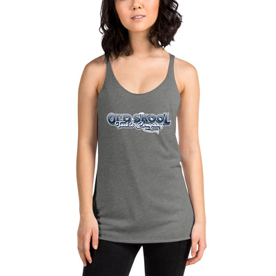 Old Skool Tackle Women's Racerback Tank