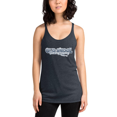 Old Skool Tackle Women's Racerback Tank