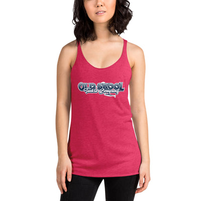 Old Skool Tackle Women's Racerback Tank