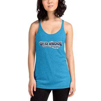 Old Skool Tackle Women's Racerback Tank